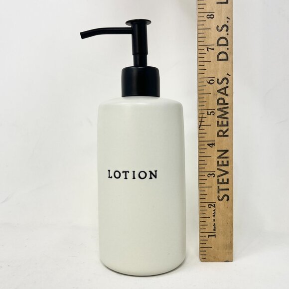 Hearth & Hand with Magnolia Ceramic LOTION Pump Bottle Stoneware - Picture 6 of 6